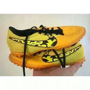 Nike JR Elastico Pro III TF Orange/Yellow Sz- 4Y Soccer Cleats Kid Youth